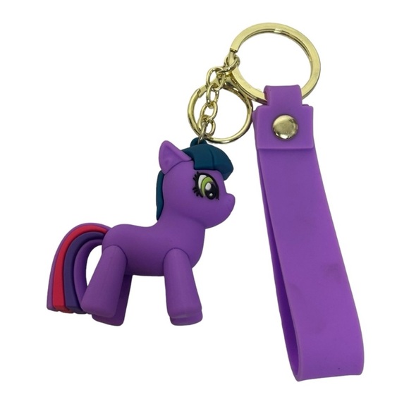 My Little Pony Twilight Sparkle Rubber Keychain NEW - Picture 4 of 15